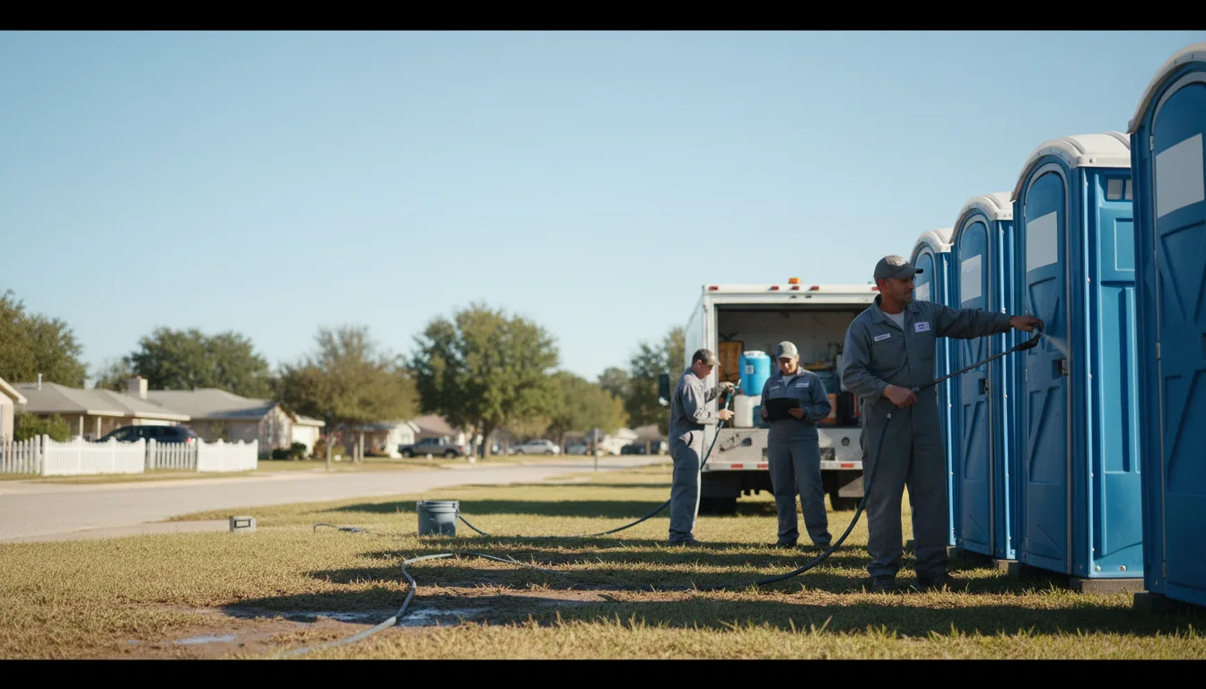 Long-Term Portable Toilet Rental in Townville, SC near me